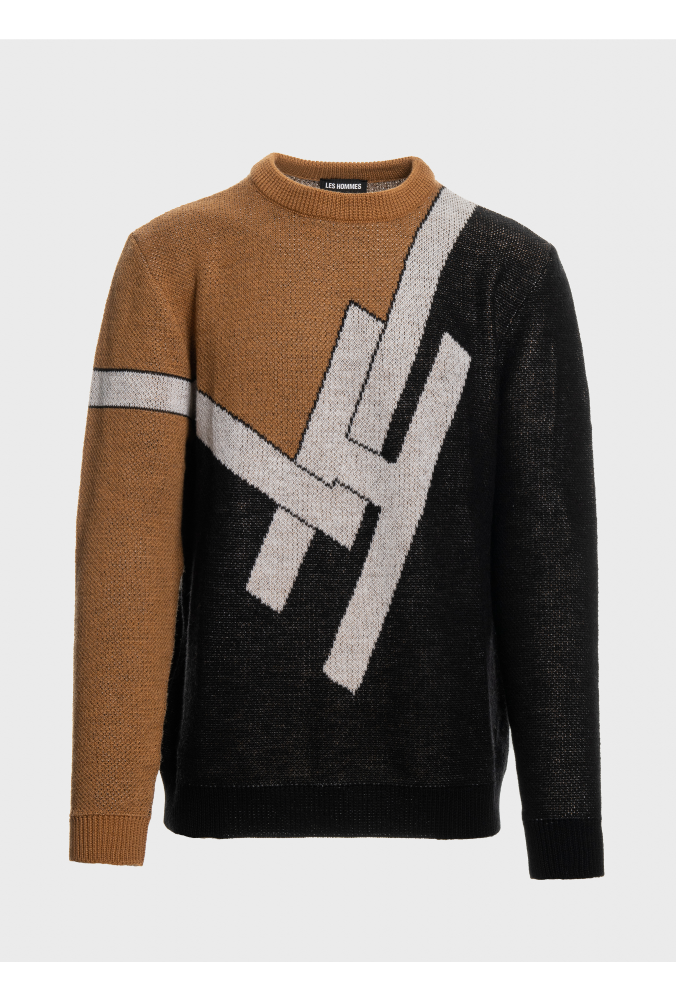 Roundneck LH logo jacquard