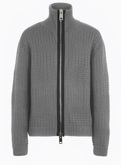 FULL ZIP KNIT