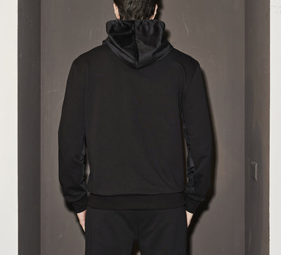 LHB2521003  Hooded Embroidery Velvet