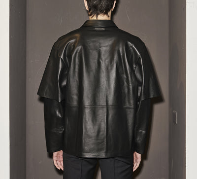 LHB2524004  Leather t-shirt