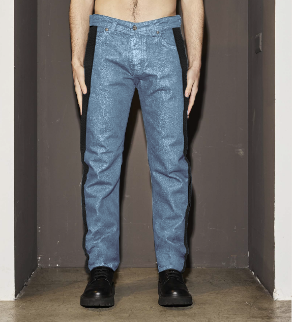Doubled jeans