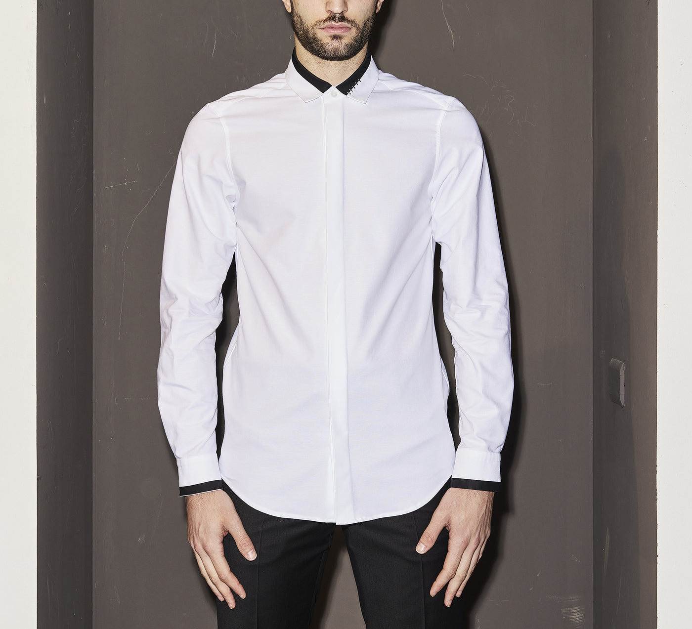 LHB2528010  Double Collar Shirt